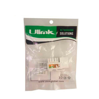 Módulo de Red RJ45 Cat6 para Faceplate 120 y Patch Panel