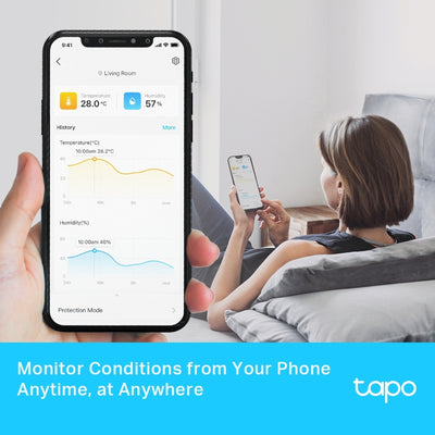 Monitor inteligente de temperatura y humedad Tapo T315