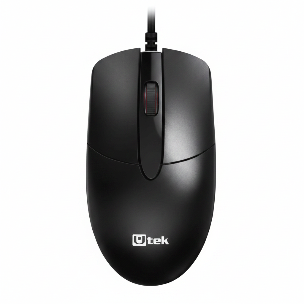 Mouse Alámbrico Ergonómico Utek UT - MO750U USB