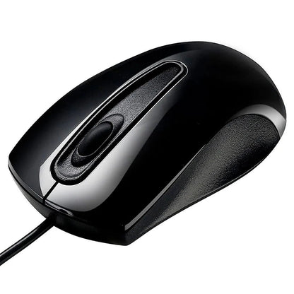 Mouse Alambrico USB ASUS 0K100 - 00030300 óptico luz LED azul