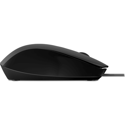 Mouse HP 150 alámbrico negro USBHPItems Digital Spa – Tecnología, Hogar y Fitness en un solo lugar