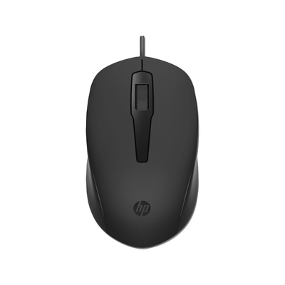 Mouse HP 150 alámbrico negro USBHPItems Digital Spa – Tecnología, Hogar y Fitness en un solo lugar