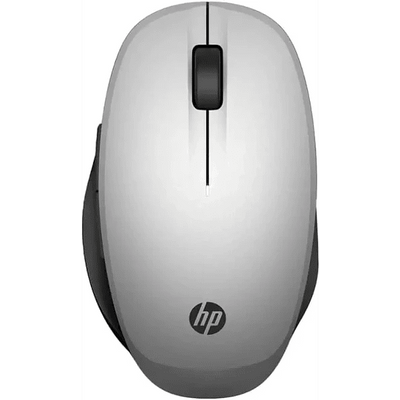 Mouse HP 300 Dual Mode inalámbrico Bluetooth Plateado