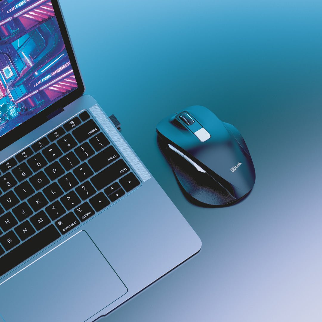 Mouse inalámbrico silencioso 6 botones 2.4GHz UT - MOW366