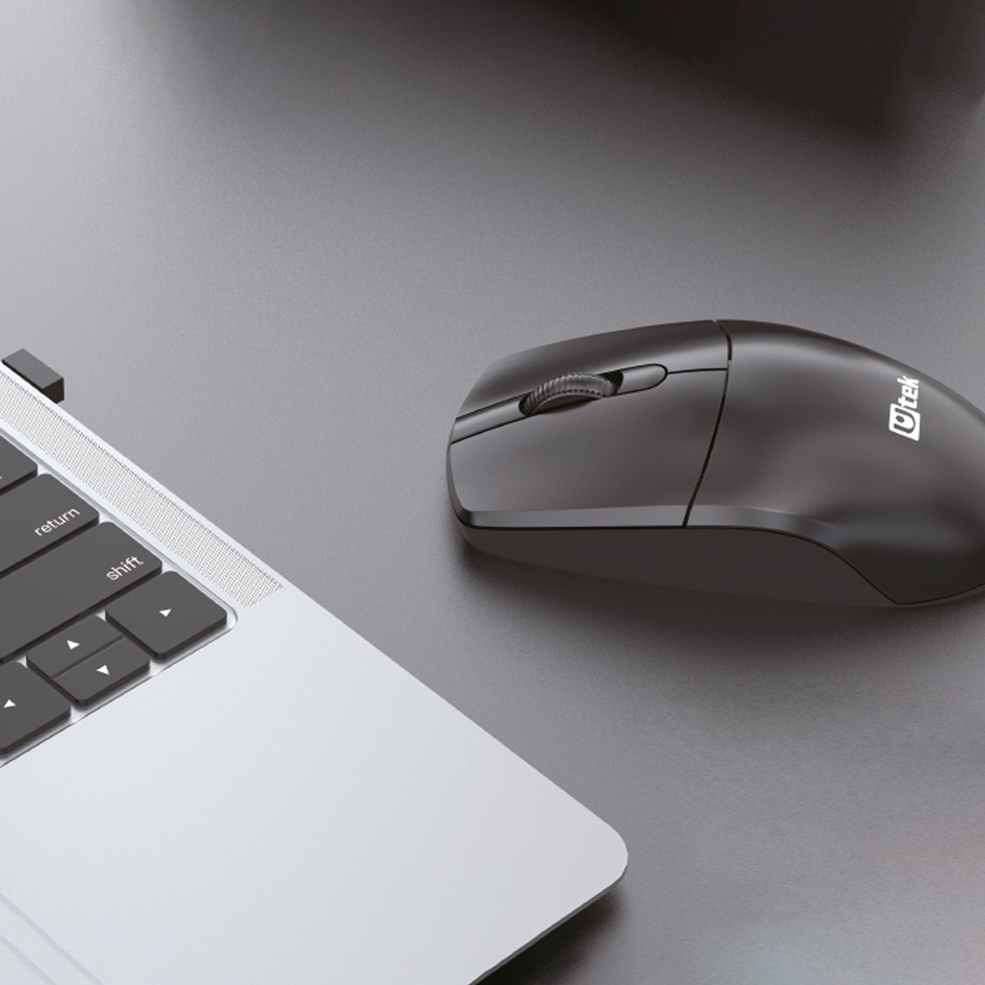Mouse Inalámbrico Silencioso Utek UT - MOW300 2.4GHz 1600DPIUtekItems Digital Spa – Tecnología, Hogar y Fitness en un solo lugar