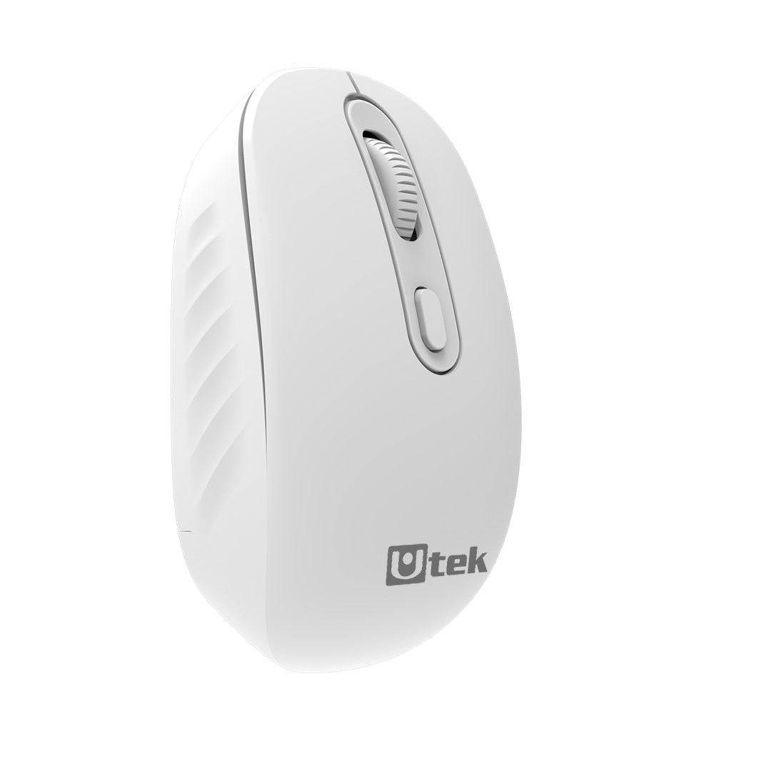 Mouse Inalambrico USB 2.4GHz UT-MOW125WHT Blanco PC Laptop