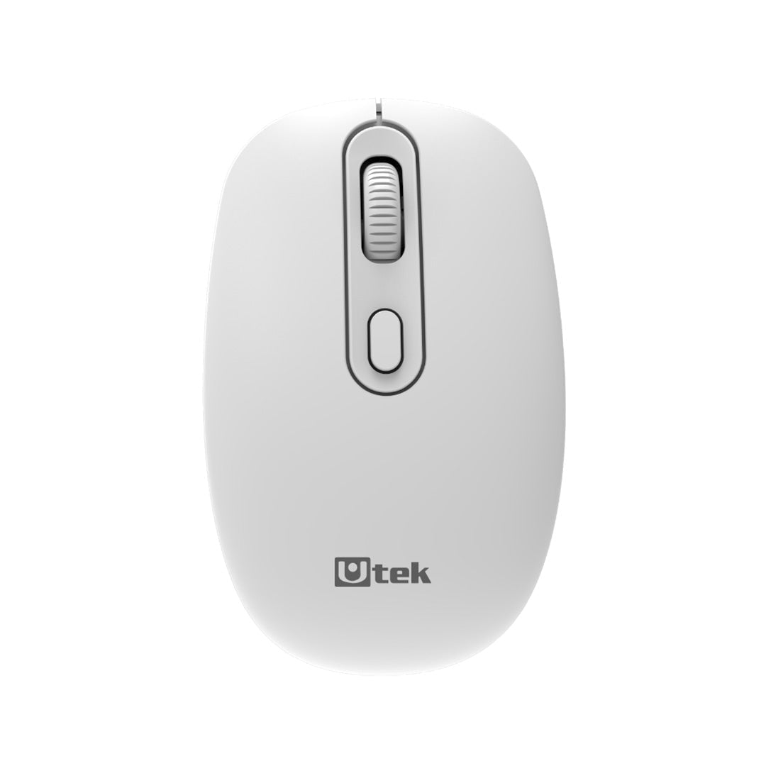 Mouse Inalambrico USB 2.4GHz UT-MOW125WHT Blanco PC Laptop
