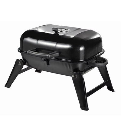 Parrilla Portátil Tipo Maleta Grande BBQ Carbón Camping