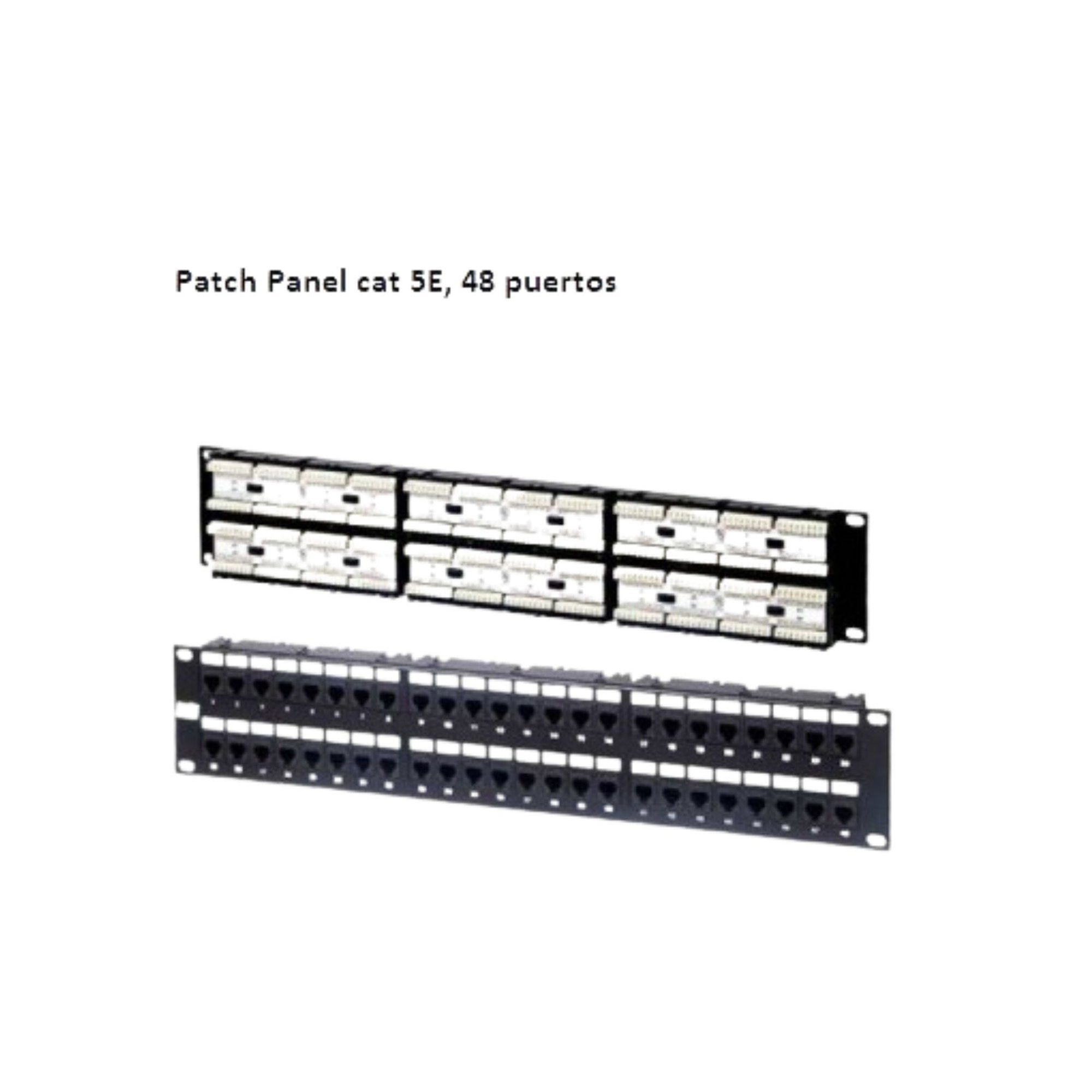 Patch Panel Cat5e 48 Puertos