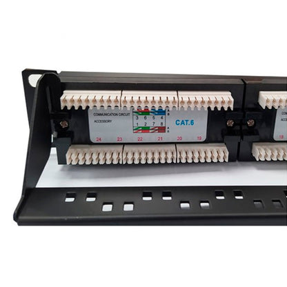 Patch Panel Cat6 24 Puertos