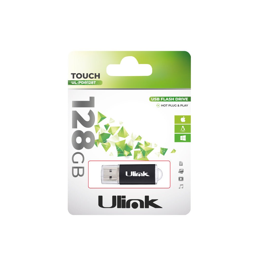 Pendrive 128GB Modelo TOUCH UL-PDR128T USB