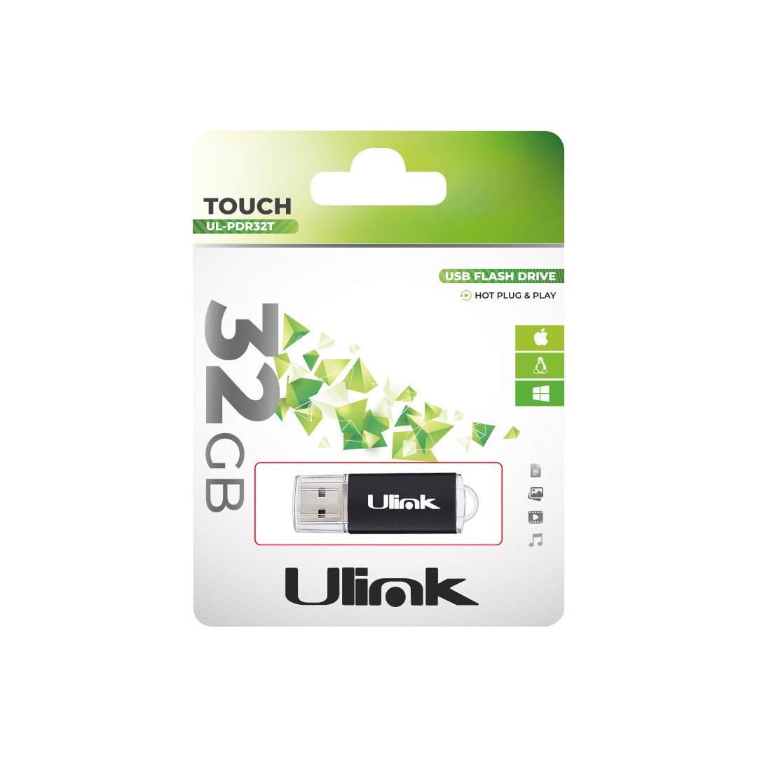 Pendrive 32GB Modelo TOUCH UL-PDR32T USB