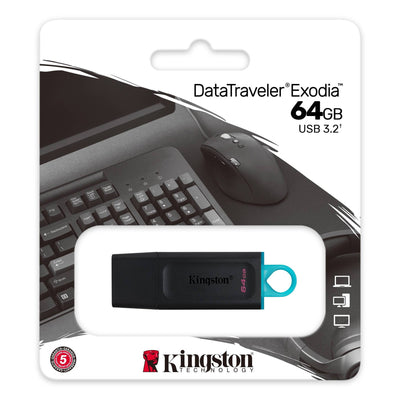 Pendrive 64GB Kingston DataTraveler Exodia USB 3.2 DTX/64GB