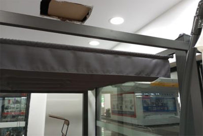 Pérgola de Aluminio 3x3m con Techo Retráctil Marrón