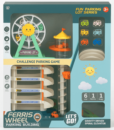 Pista Estacionamiento Juego Infantil con 6 Autos