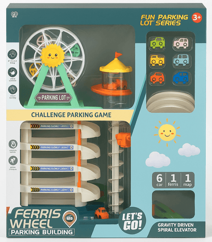 Pista Estacionamiento Juego Infantil con 6 Autos