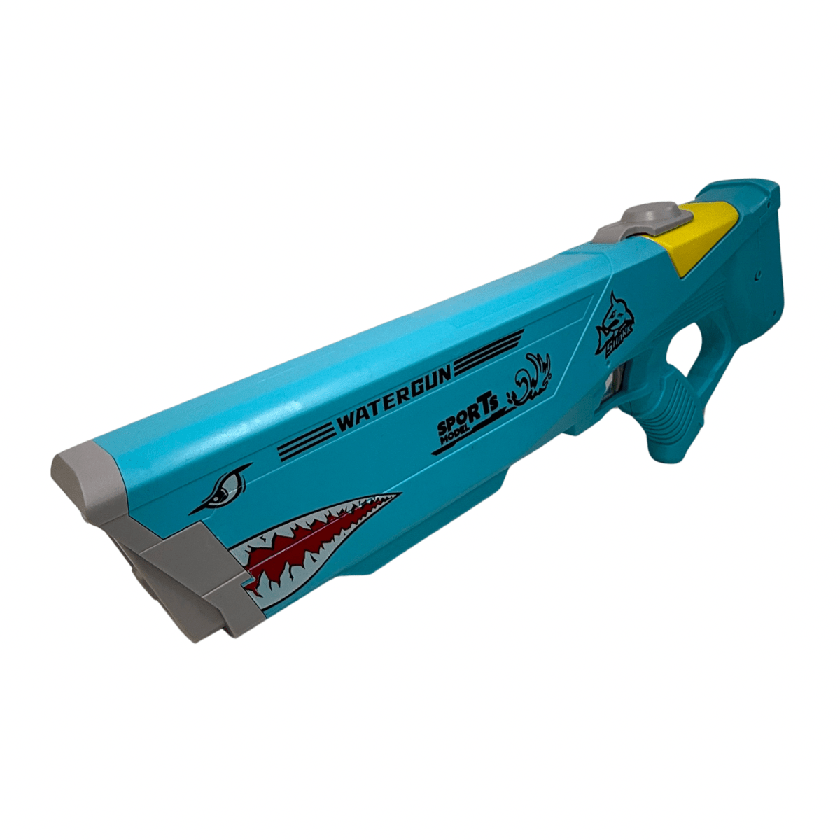 Pistola de Agua Eléctrica Recargable Diseño Tiburón