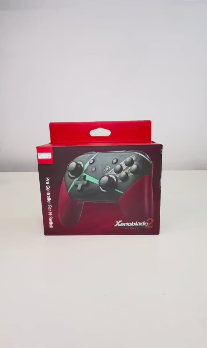 Cargar video: Control Pro Inalámbrico Compatible con Switch Gamer