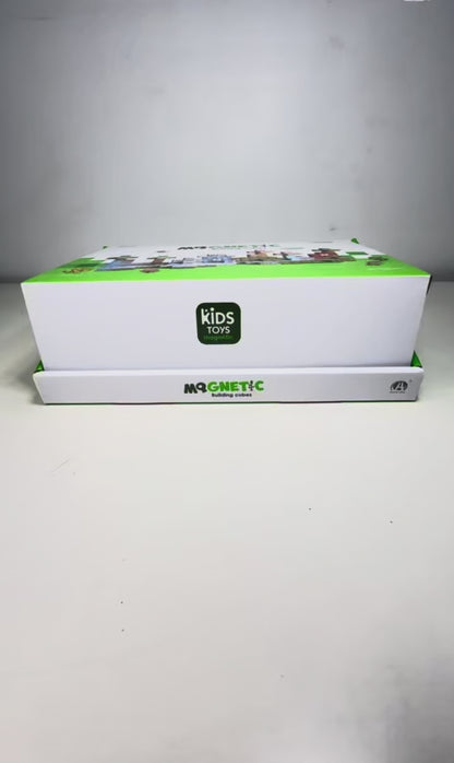 Cubos Magnéticos de Construcción 32 Piezas Pack X12