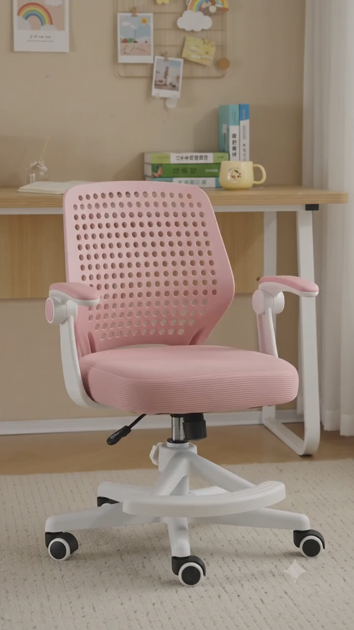 Silla ergonómica infantil de estudio ajustable