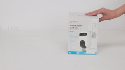 Cámara Exterior EZVIZ H9c Dual 2K + 2K Doble Lente 360° IA
