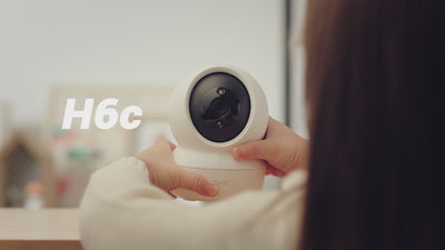 Cámara WiFi EZVIZ H6c Pro 1080p 360° Seguimiento Inteligente