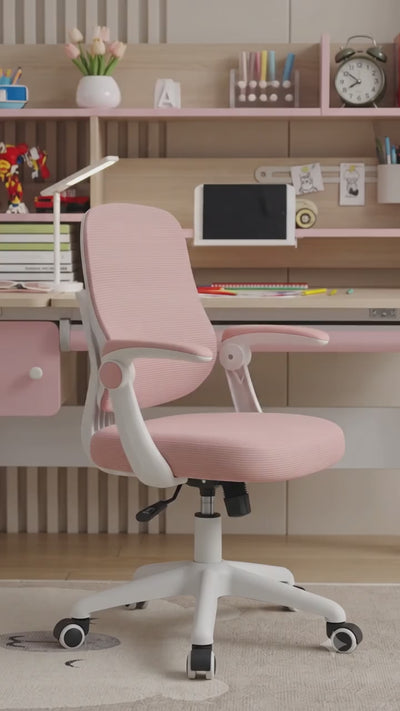 Silla de Escritorio para Niños Ergonómica Ajustable Reposapiés TLL807
