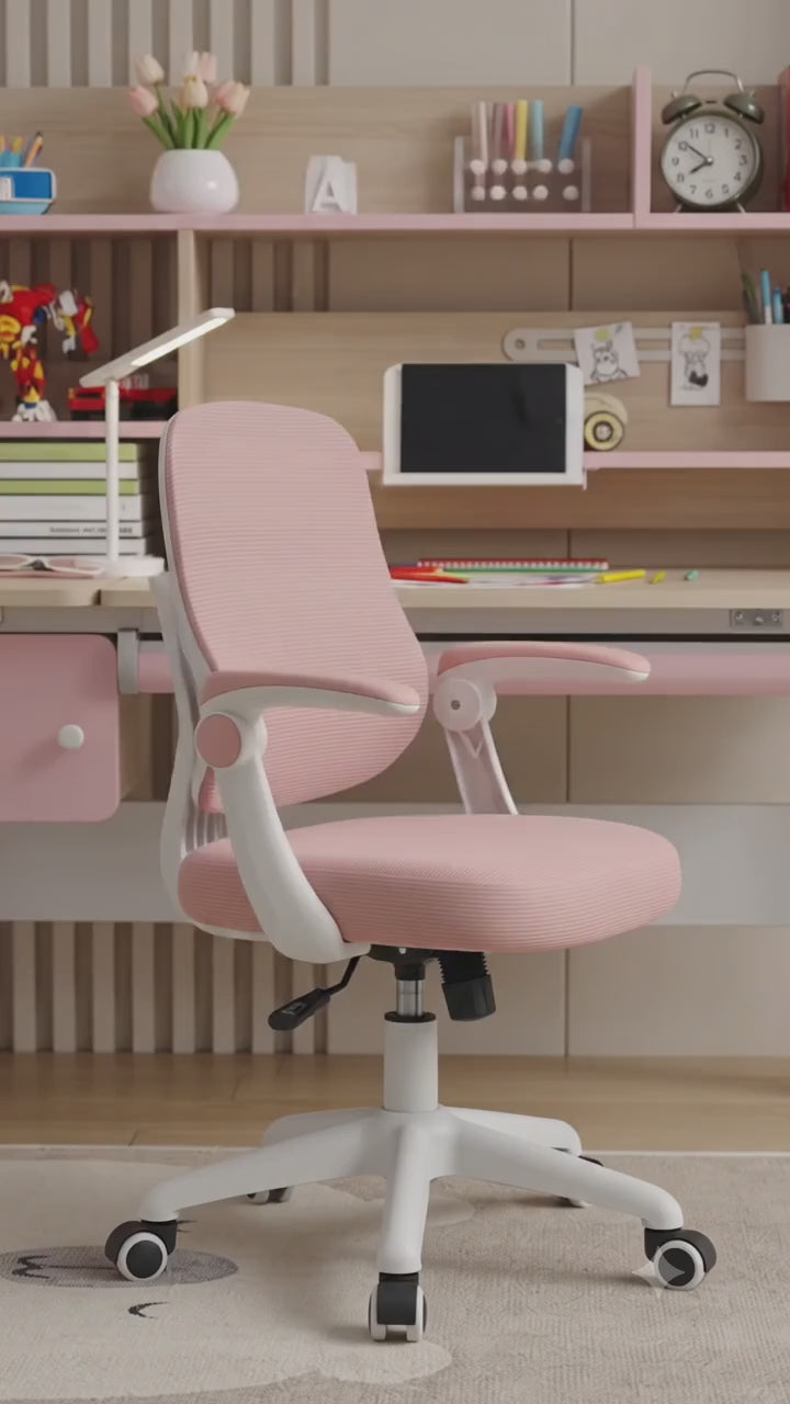 Silla de Escritorio para Niños Ergonómica Ajustable Reposapiés TLL807