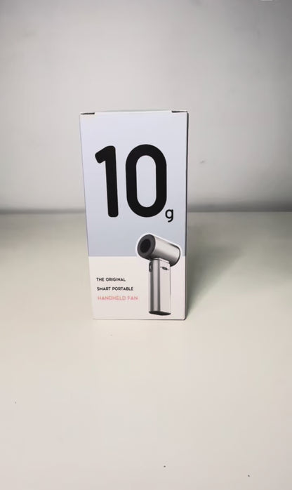 Mini Ventilador Portátil Tipo T Recargable con Pantalla