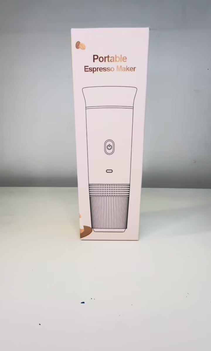 Cargar video: Cafetera Portátil Espresso Maker 3 en 1 Recargable