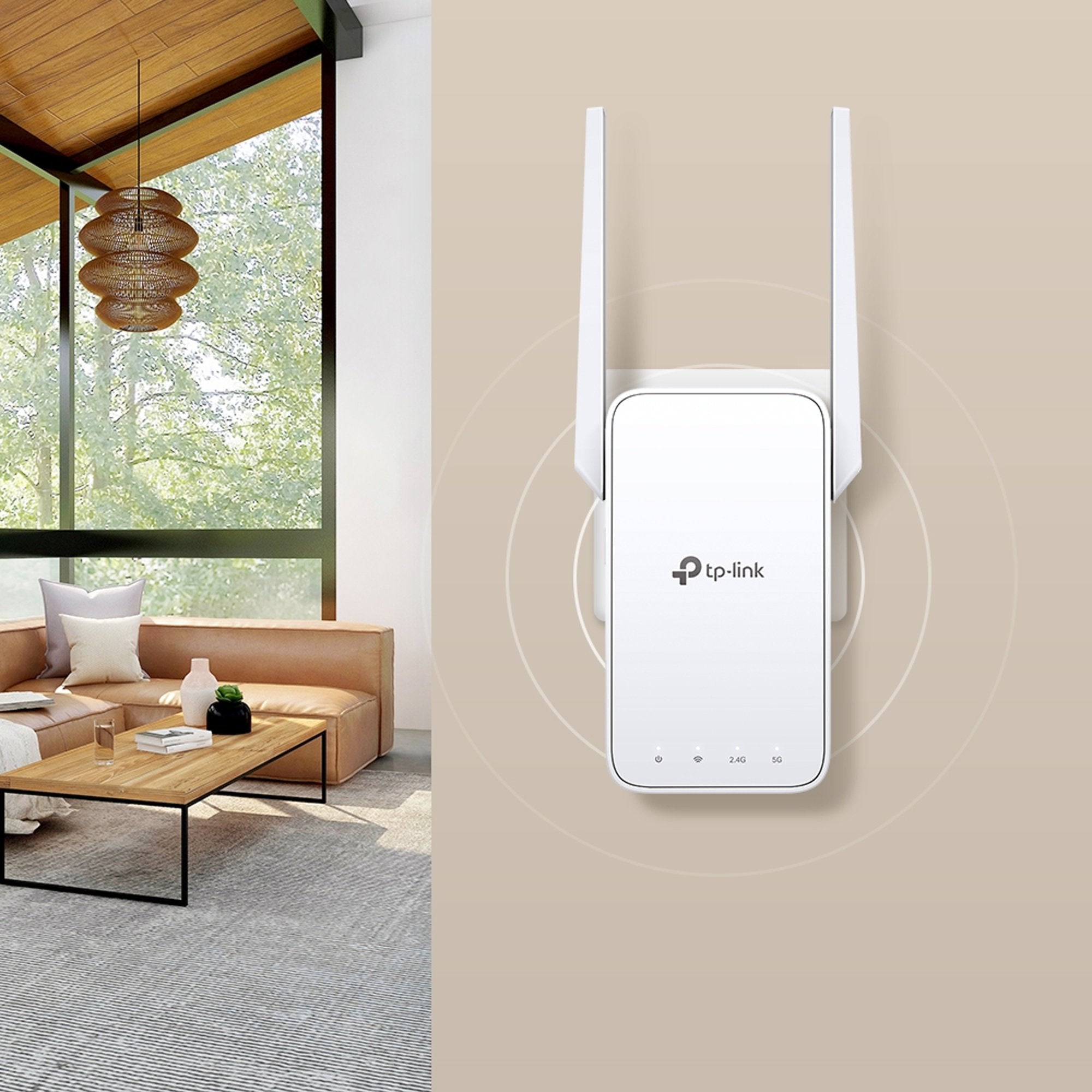Repetidor WiFi TP‑Link RE315 AC1200 con Mesh OneMesh