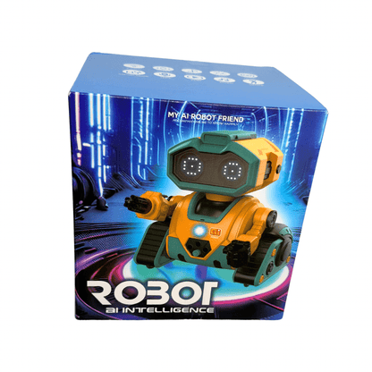 Robot Inteligente Interactivo con Luces y Movimiento