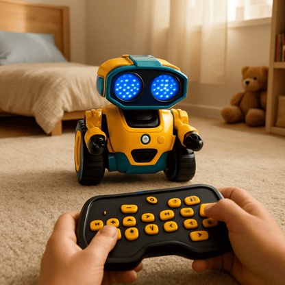 Robot Inteligente Interactivo con Luces y Movimiento