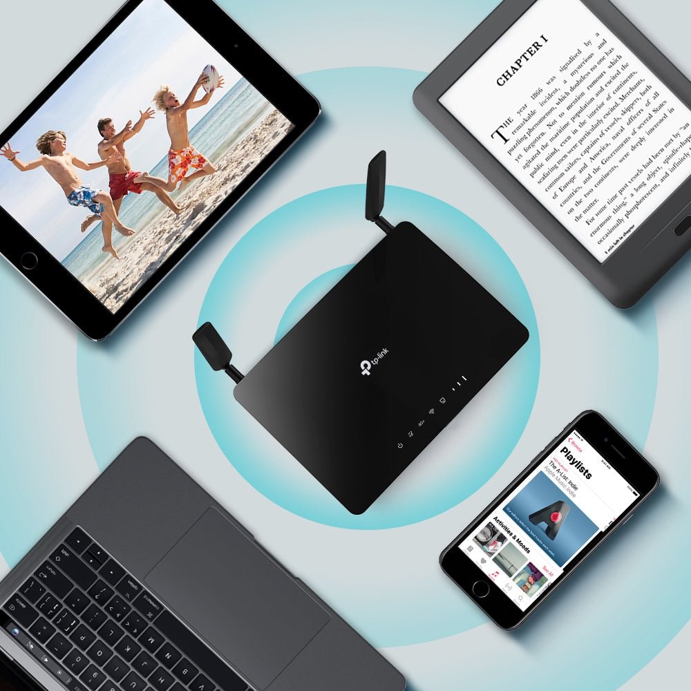 Router 4G+ Dual Band AC1200 Gigabit TP - Link MR600