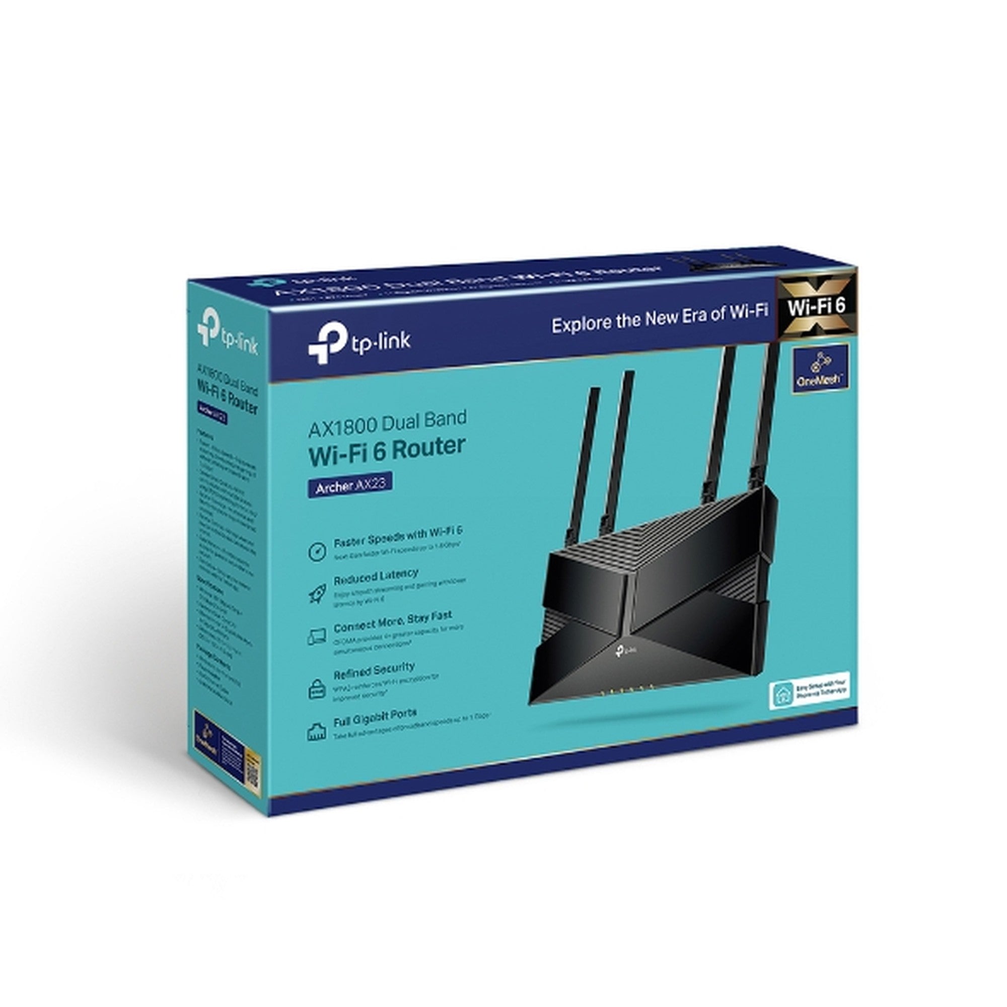 Router WiFi 6 Dual Band Gigabit Archer AX23 AX1800
