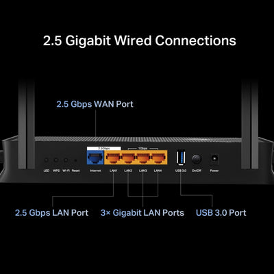 Router WiFi 7 Archer BE230 BE3600 EasyMesh TP - Link