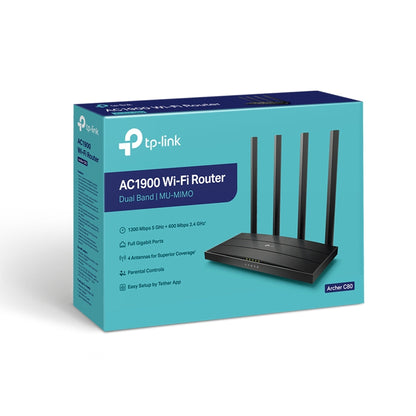 Router WiFi Dual Band Gigabit TP - Link Archer C80