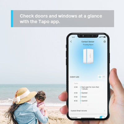 Sensor de Contacto Inteligente Tapo T110 Puertas y VentanasTP - LinkItems Digital Spa – Tecnología, Hogar y Fitness en un solo lugar