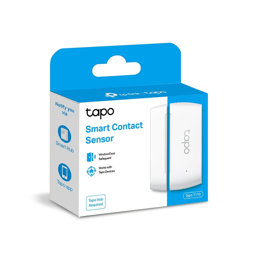 Sensor de Contacto Inteligente Tapo T110 Puertas y VentanasTP - LinkItems Digital Spa – Tecnología, Hogar y Fitness en un solo lugar