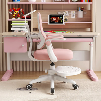 Silla de Escritorio para Niños Ergonómica Ajustable Reposapiés