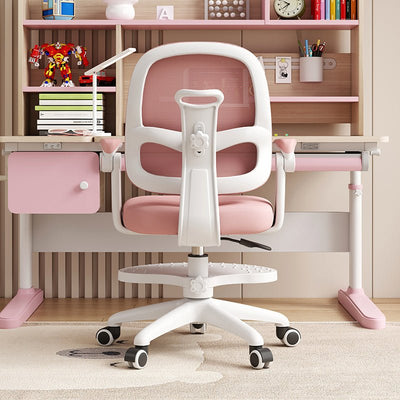 Silla de Escritorio para Niños Ergonómica Ajustable Reposapiés