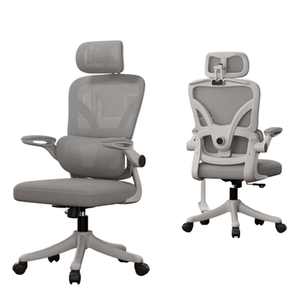 Silla Ergonómica de Oficina con Soporte Lumbar y Reclinación