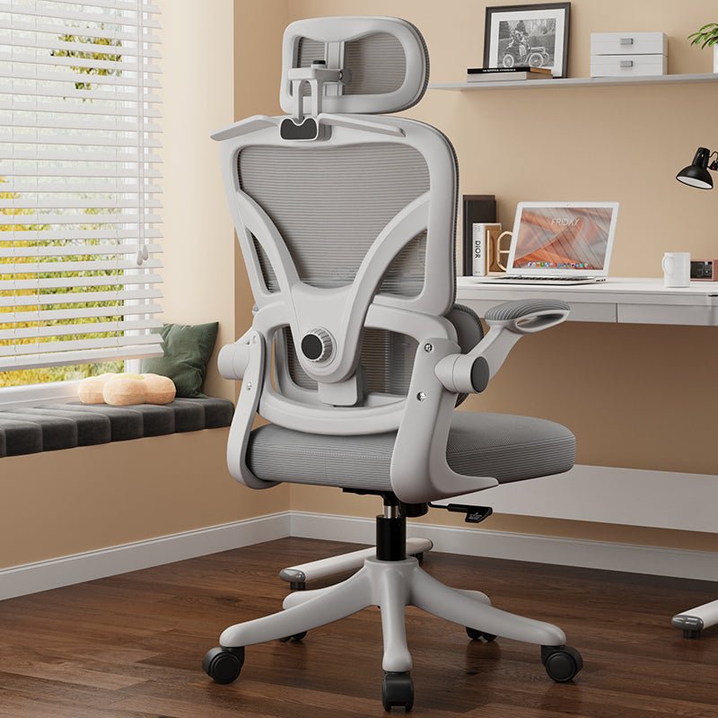 Silla Ergonómica de Oficina con Soporte Lumbar y Reclinación