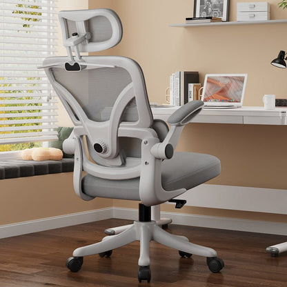 Silla Ergonómica de Oficina con Soporte Lumbar y Reclinación