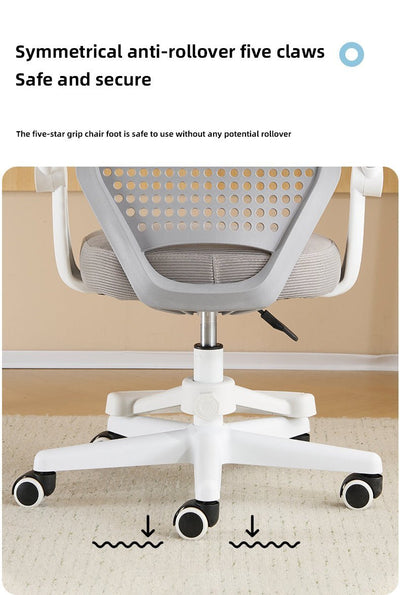 Silla ergonómica infantil de estudio ajustable
