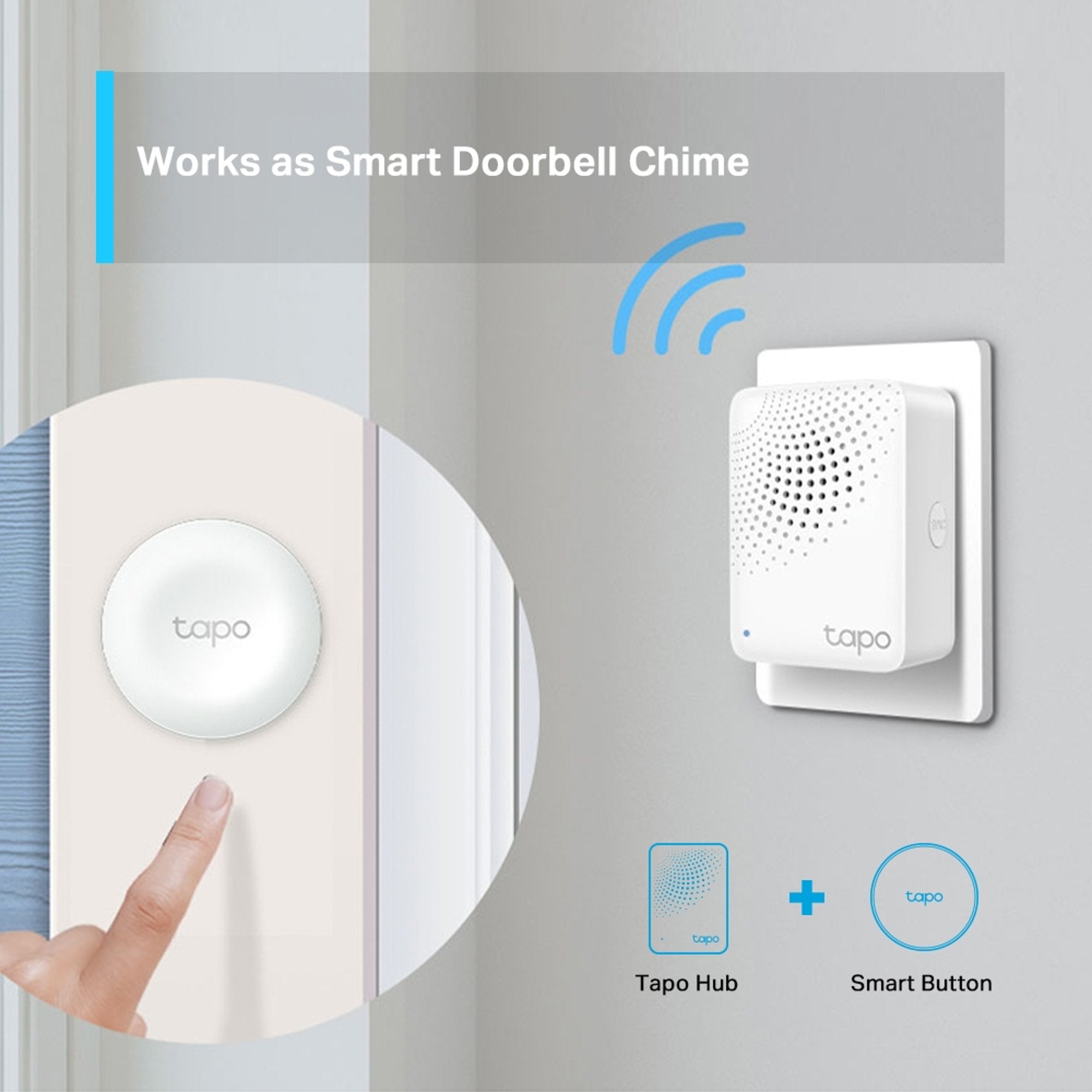 Smart Hub IoT con Alarma Tapo H100 TP - Link