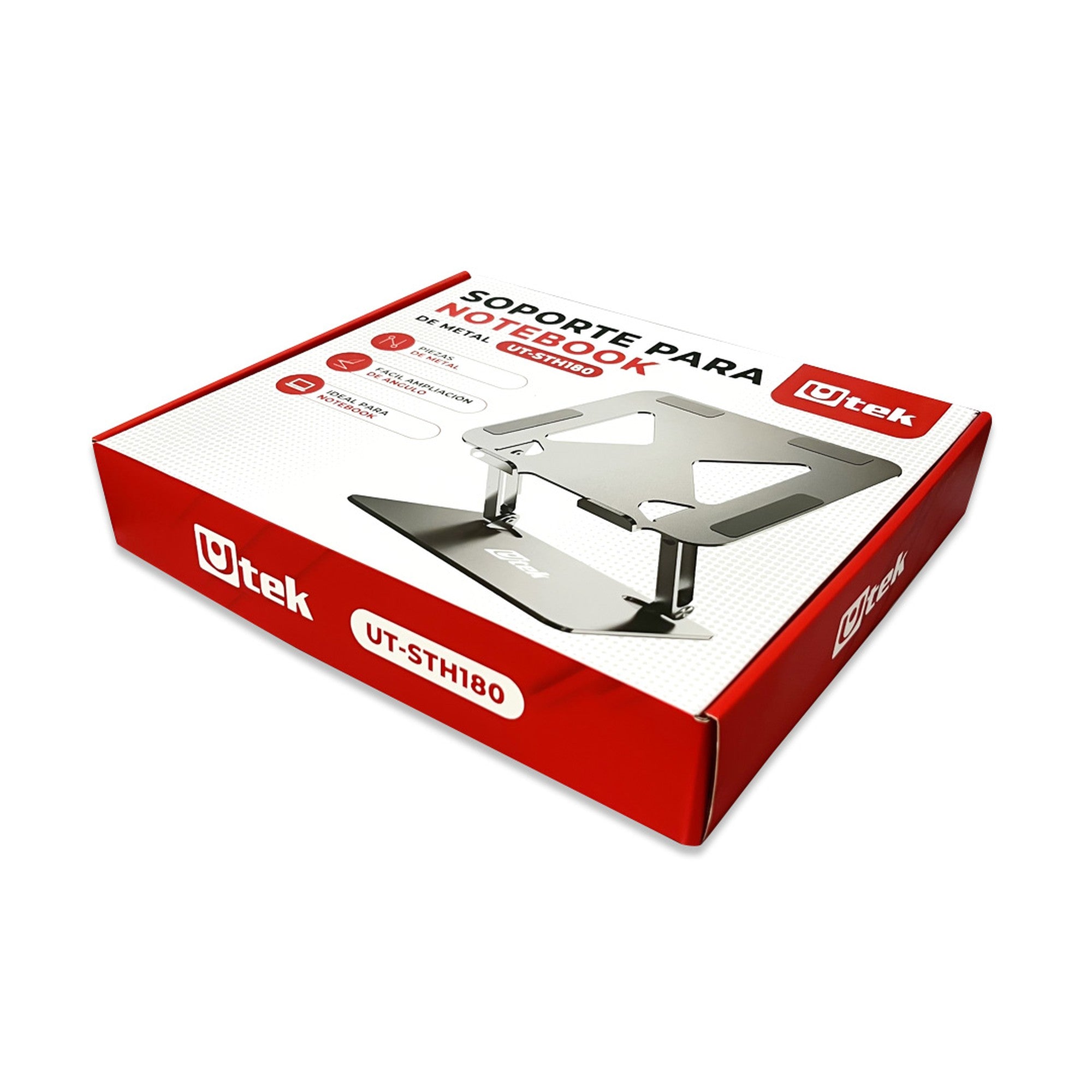 Soporte de Aluminio Ergonómico para Notebook Portátil