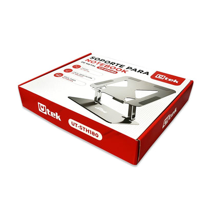 Soporte de Aluminio Ergonómico para Notebook Portátil