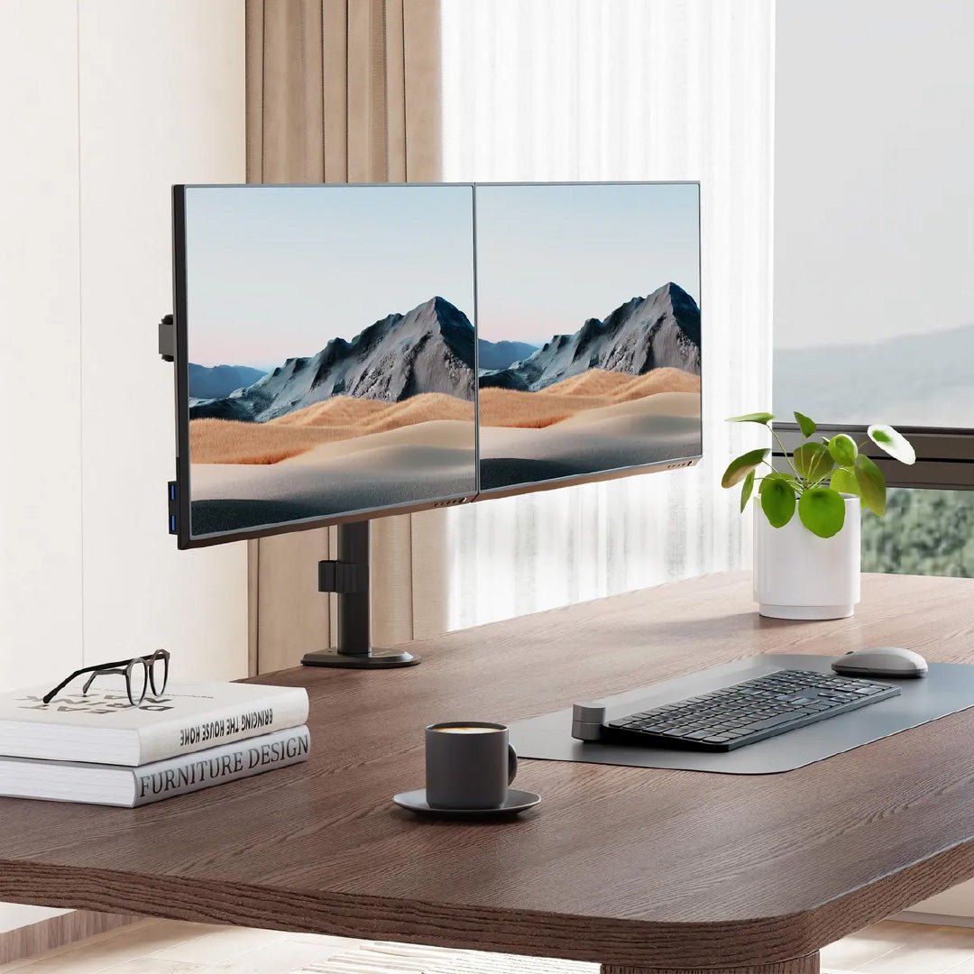 Soporte Monitor Doble Articulado UT-MTS320 13-32