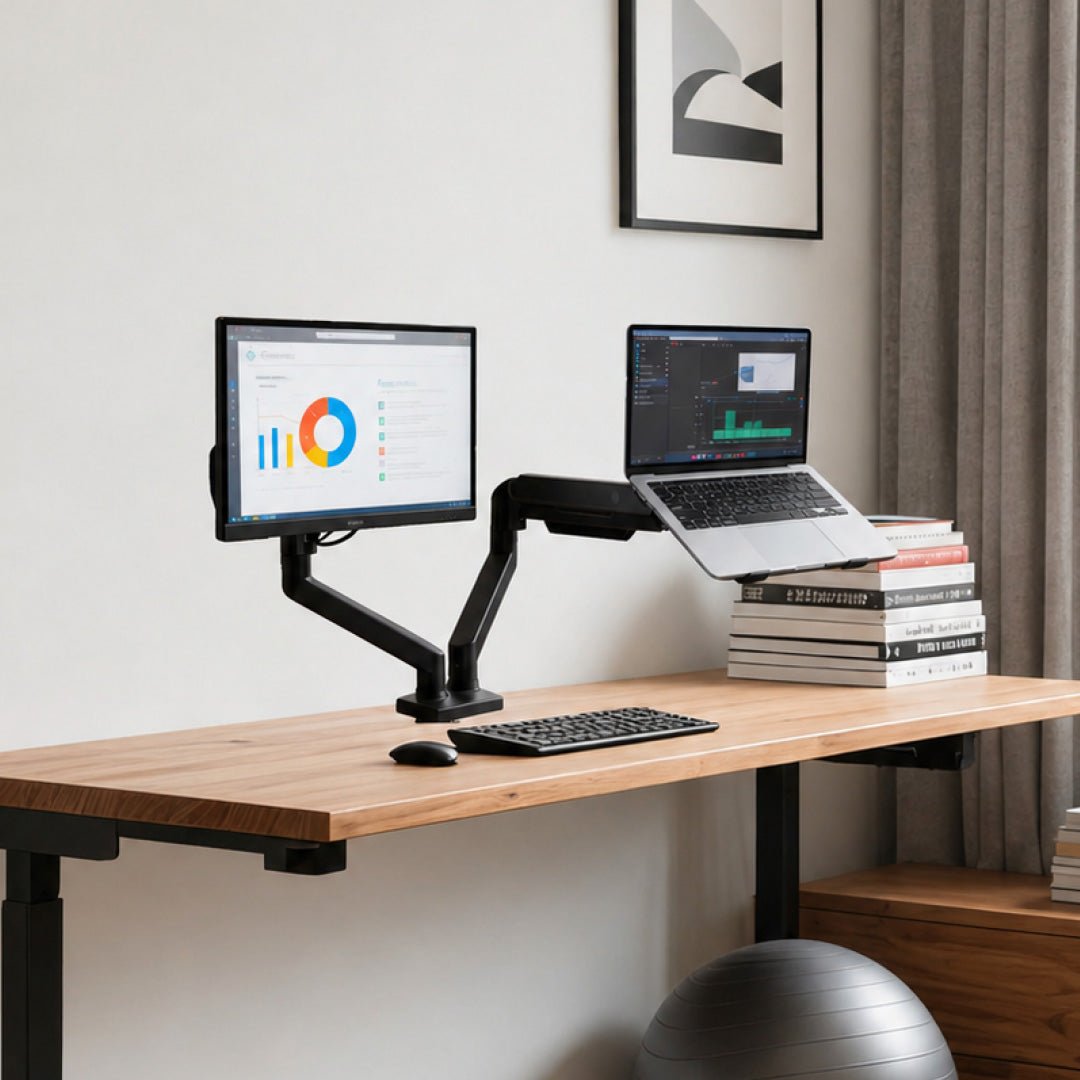 Soporte Monitor y Notebook Gas Spring UT-MTG150